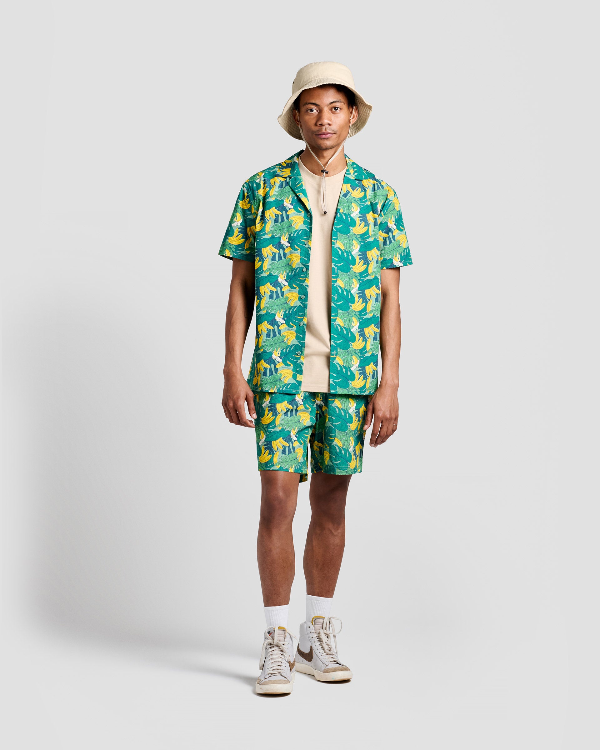 banana pattern shirt