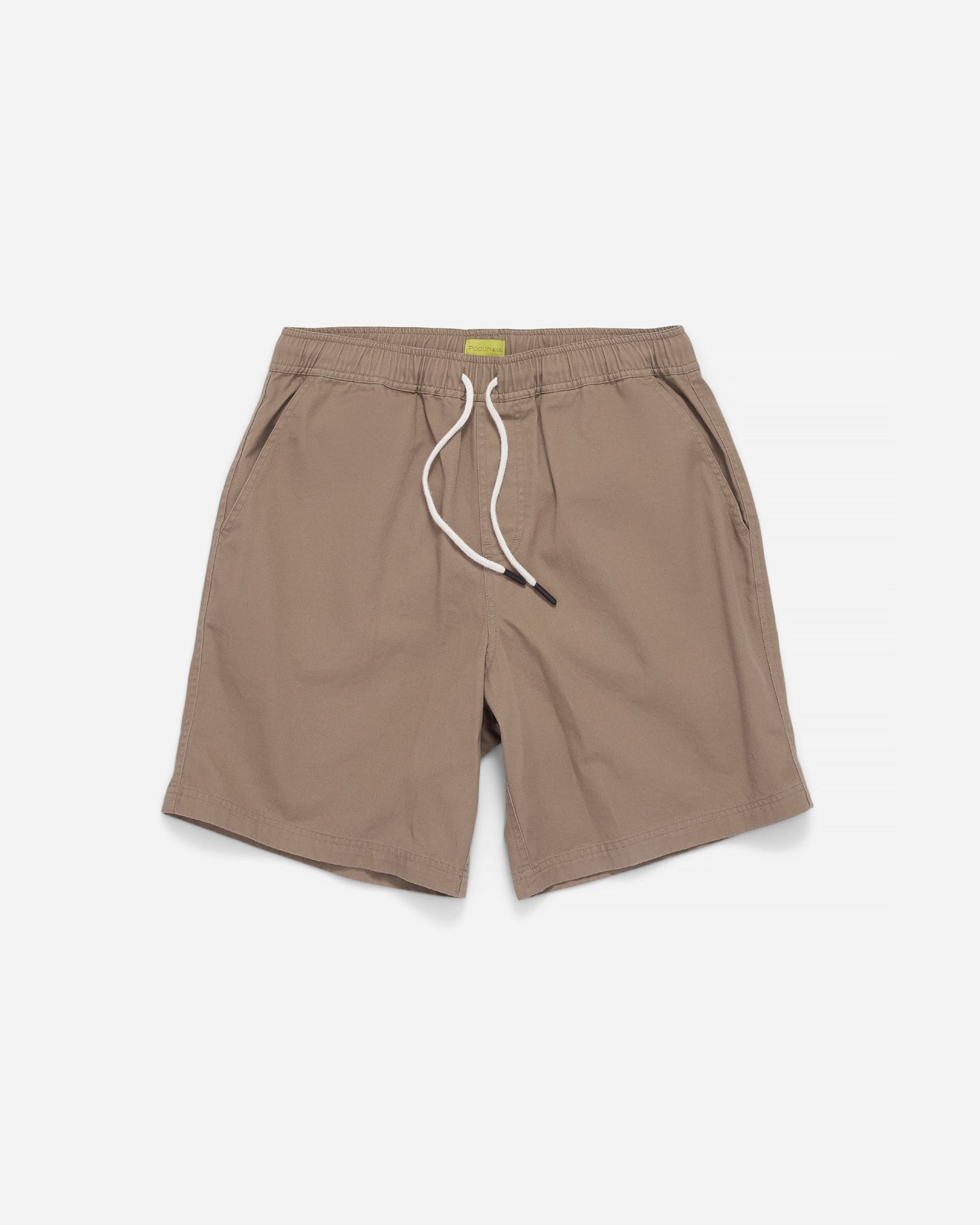 Tan Twill Shorts