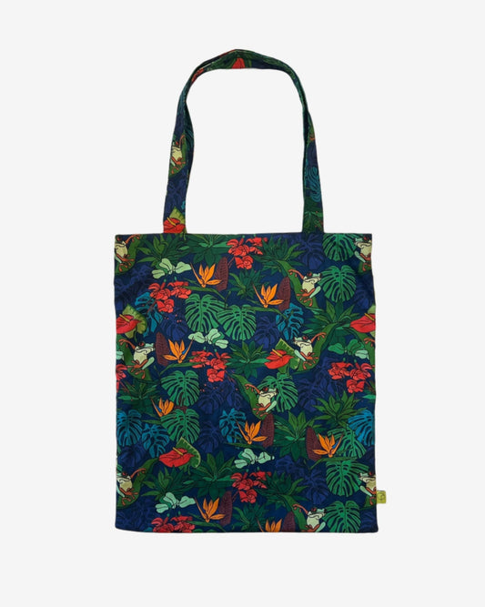 Frogs Print Tote