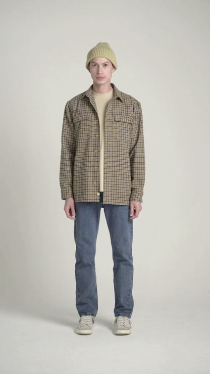 Hudson Tan Shirt Jacket