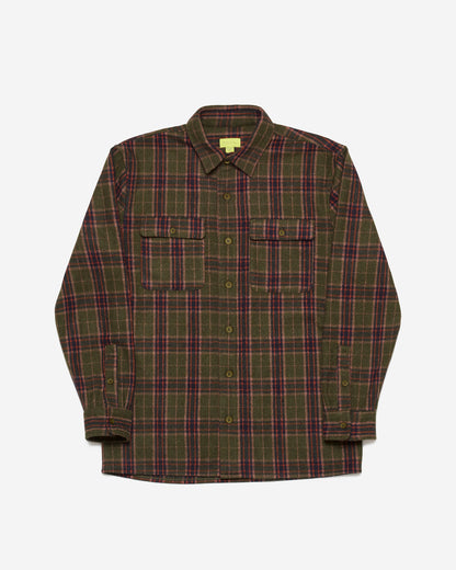 Cabin Forest Green Shirt Jacket