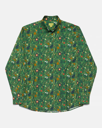 Fall Foliage Print Shirt