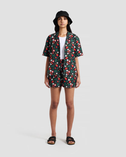 Women's Strawberry Fields Print Shorts