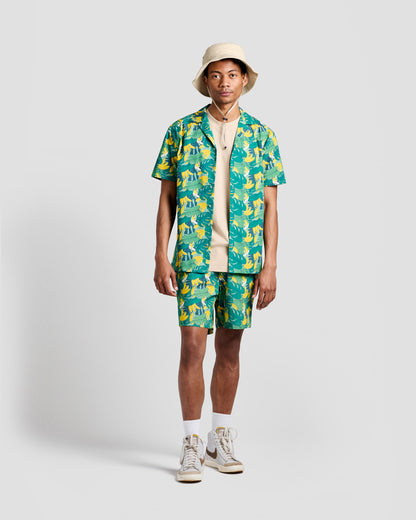 Banana Bunch Print Shorts