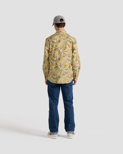 Plants And Flowers Print Shirt