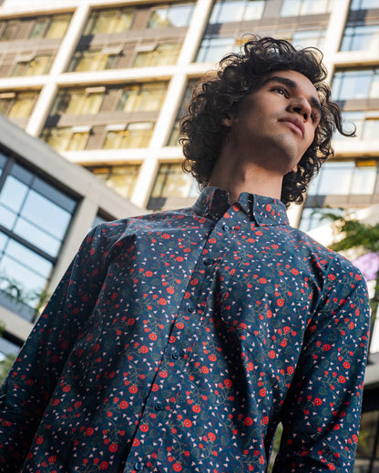 Floral Forest Print Shirt