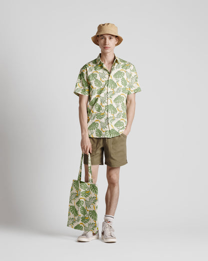 Poplin Bananas Print Shirt