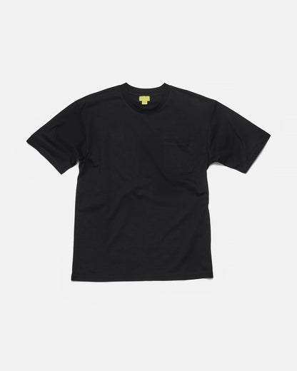 Black Oversized Pocket Tee