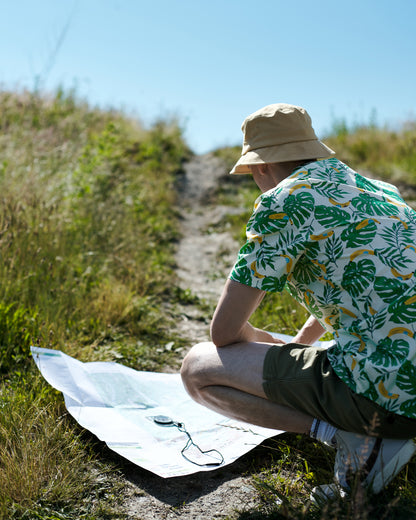 Poplin Bananas Print Shirt