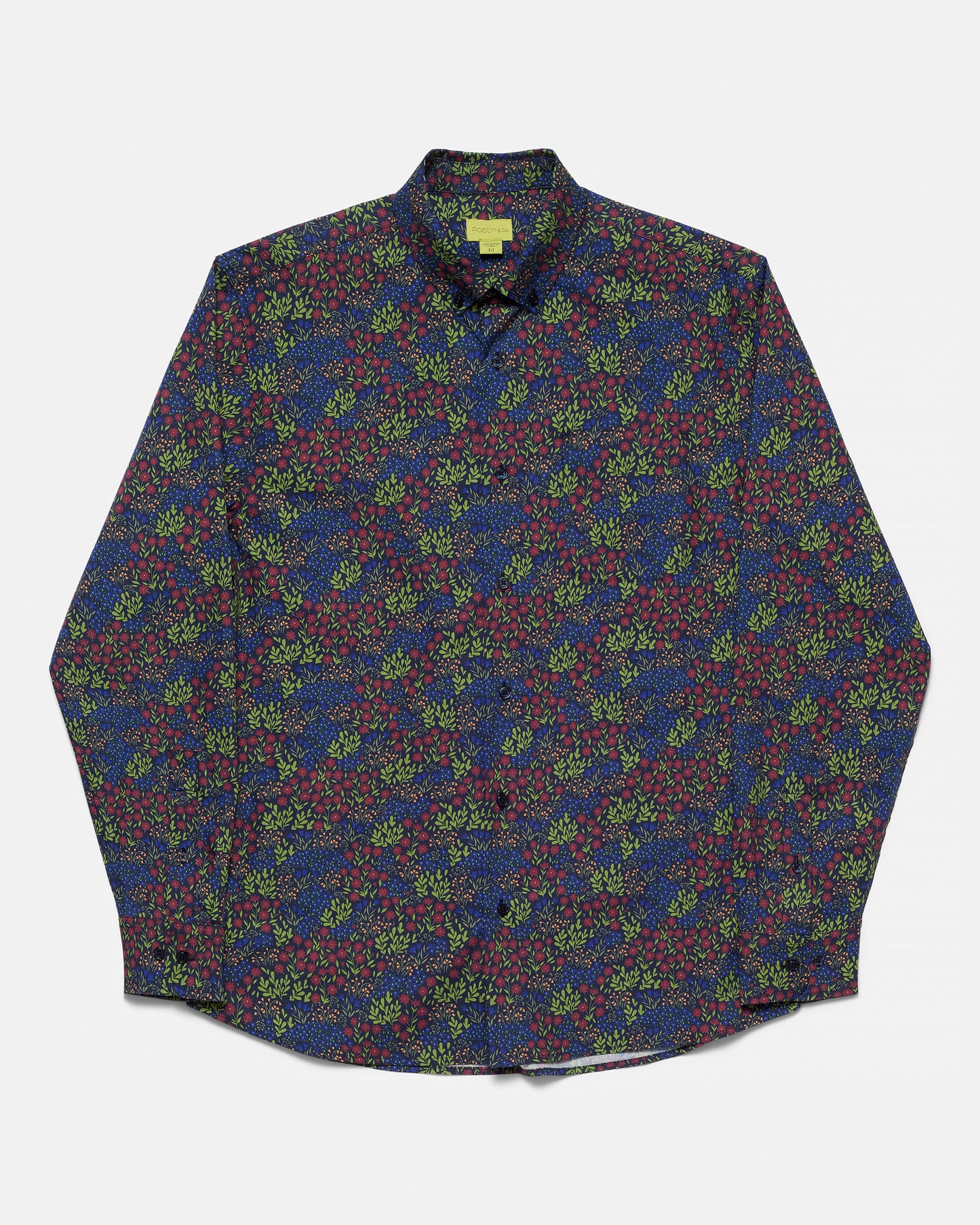 Micro Floral Print Shirt