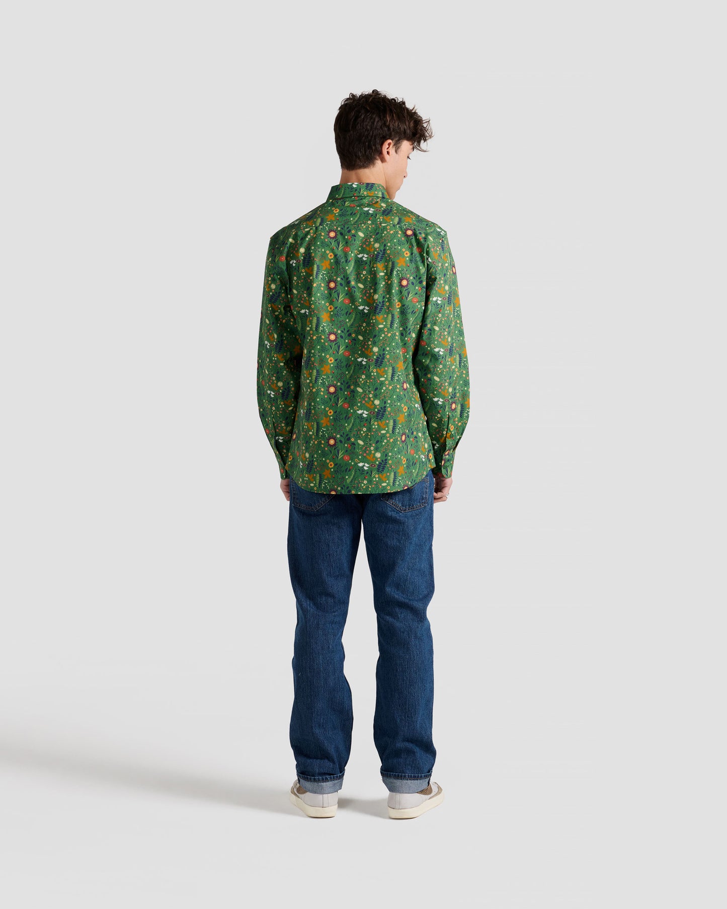 Fall Foliage Print Shirt